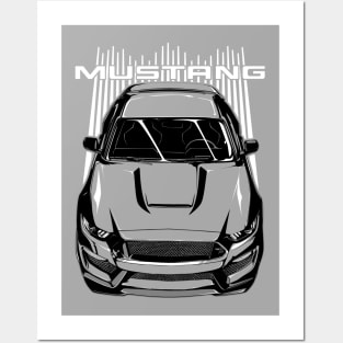 Mustang S550 - Bright Transparent/Multi Color Posters and Art